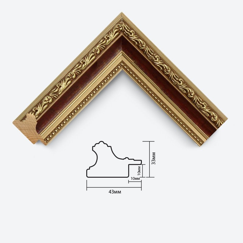 Дерев'яний багет 027