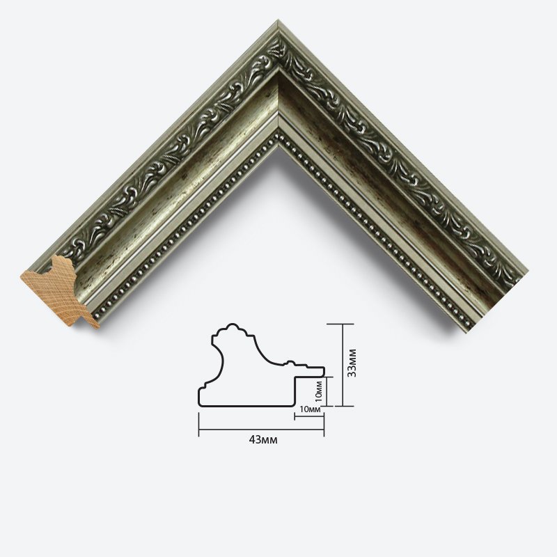 Дерев'яний багет 033
