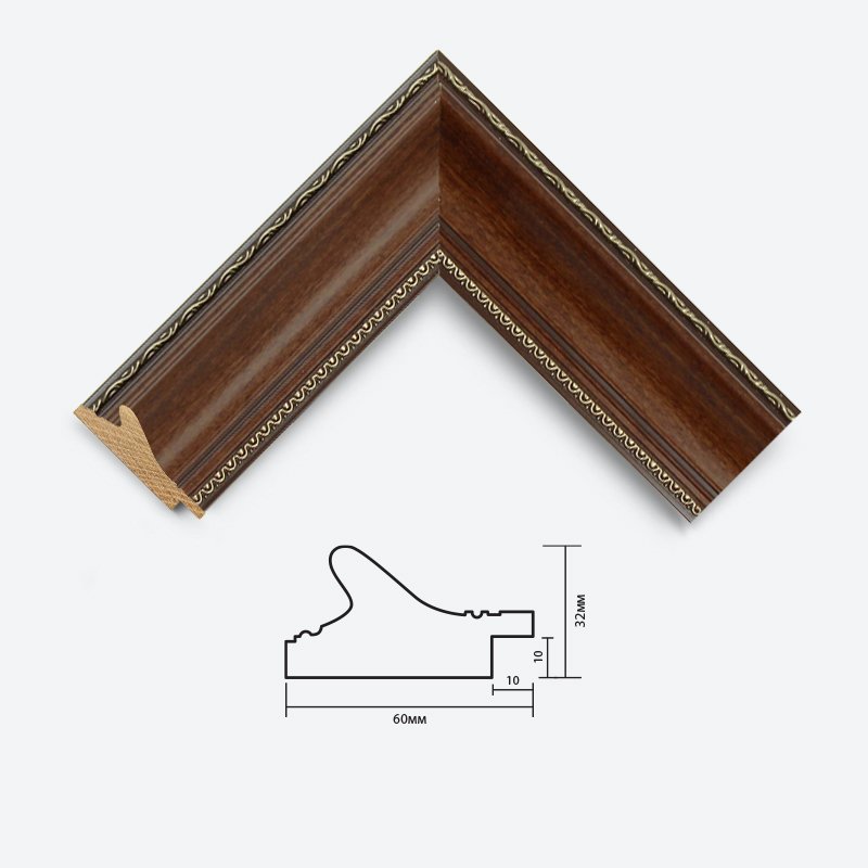Дерев'яний багет 9164