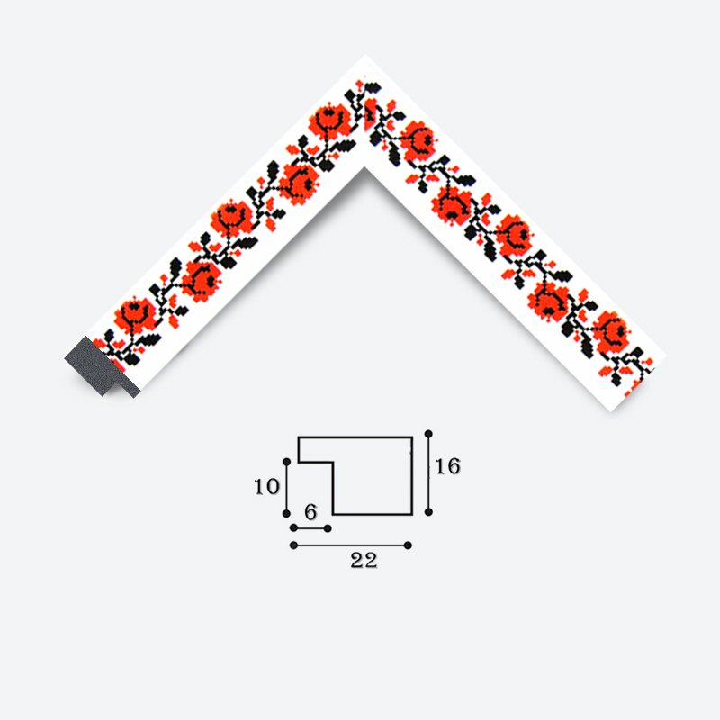 пластиковий багет 2216-102