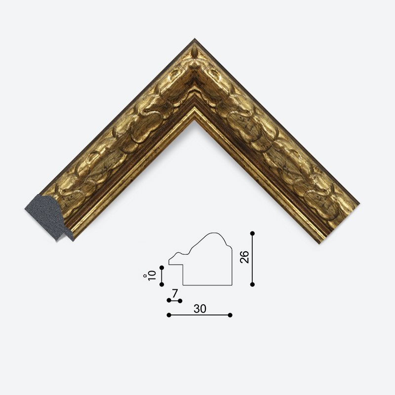 пластиковий багет 3026-41-g