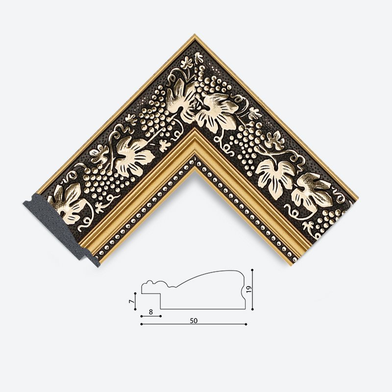 пластиковий багет 5019-c-52